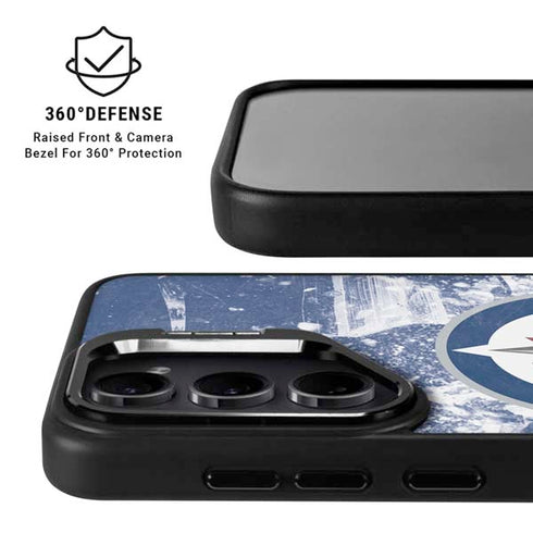 NHL Winnipeg Jets Frozen Galaxy S24 Plus Kickstand Case